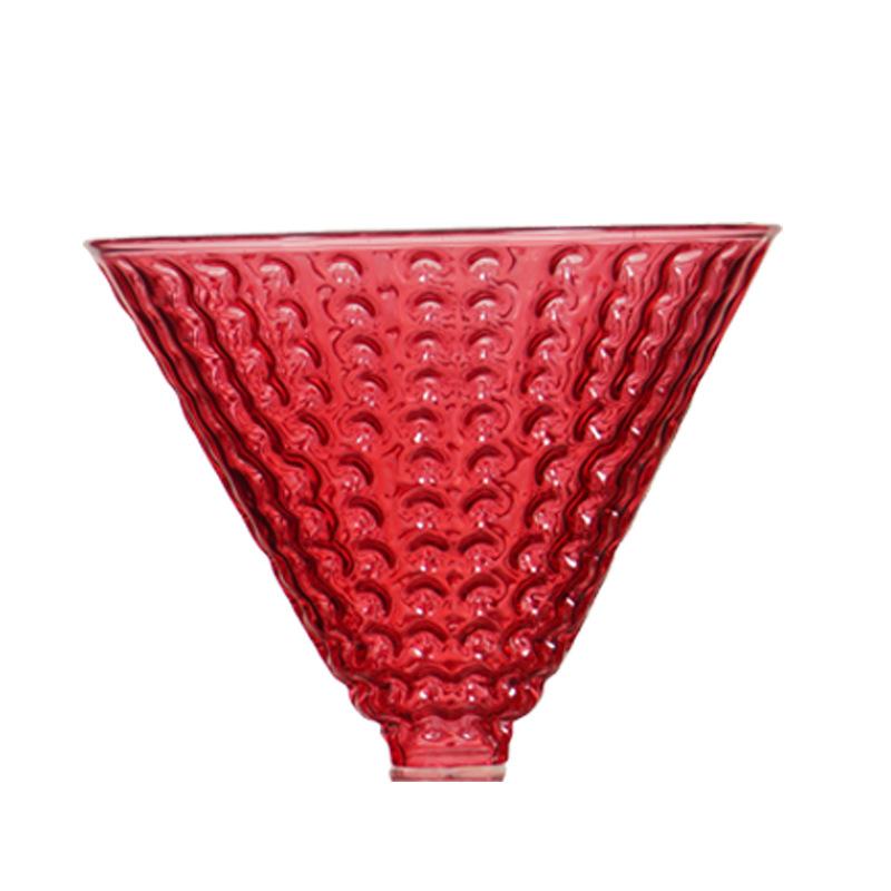 Hot and cold resistant glass coffee pot strawberry filter cup V60 filter drip coffee funnel