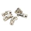 5PCS 3mm Universal Joint Shaft Coupling High Strength Steel 2 Section Universal Joint Coupling Connector for RC Car Boat