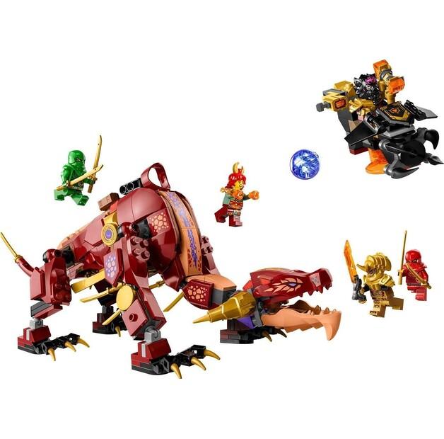 LEGO Ninjago 71793 Lava Dragon Transforming Into Fire Wave
