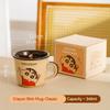 Crayon Shin Chan Mok Mokerk Co-Branded Anime Melkschaalbeker 340ml Schattige Cartoon Ontbijt Keramische Mok Waterbeker Kindercadeau