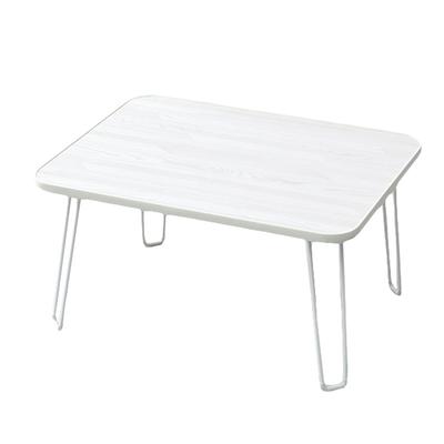 Alçak Masa Katlanır Genişlik 60 x Derinlik 45cm x Yükseklik Kompakt Mini Katlanır Masa Yalnız Yaşayanlar İçin Bitmiş Ürün Beyaz 31.5cm MLT-6045(GWH)
