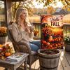 Fall Garden Flag Double-Sided Seasonal Decor for Outdoor Indoor Yard