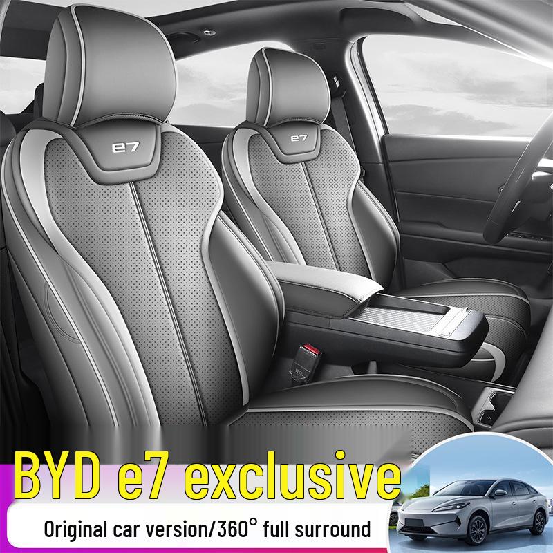 BYD E7 All-Season Full Leather Car Seat Cushion (Universal Fit)