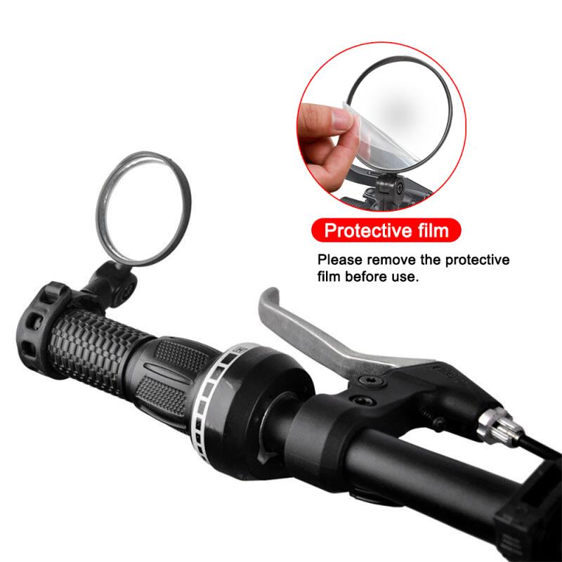 Universal Bicycle Rearview Mirror Adjustable Rotate Wide-Angle Cycling Handlebar Rear View Mirrors for MTB Road Bike Accessories