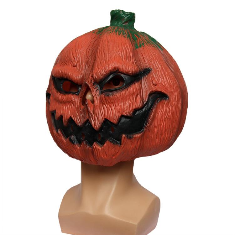 Pumpkin Latex Mask Halloween Horror Pumpkin Party Dress Up Props