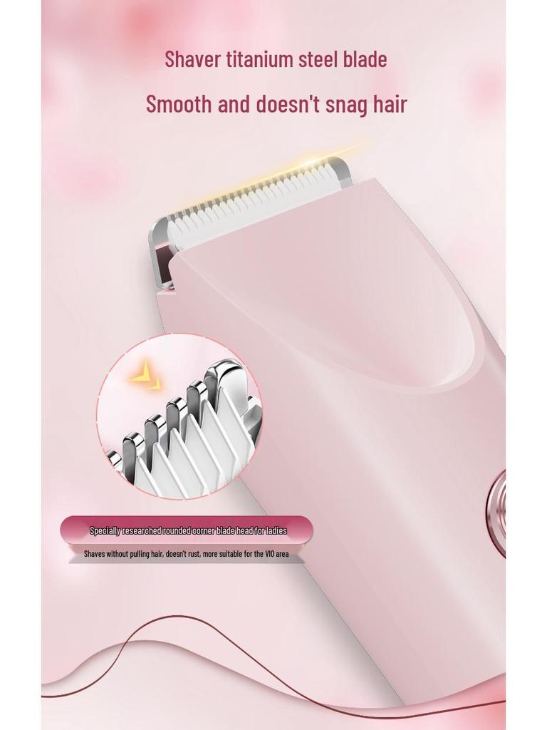 Waterproof Double-Head Electric Epilator & Bikini Trimmer for Women