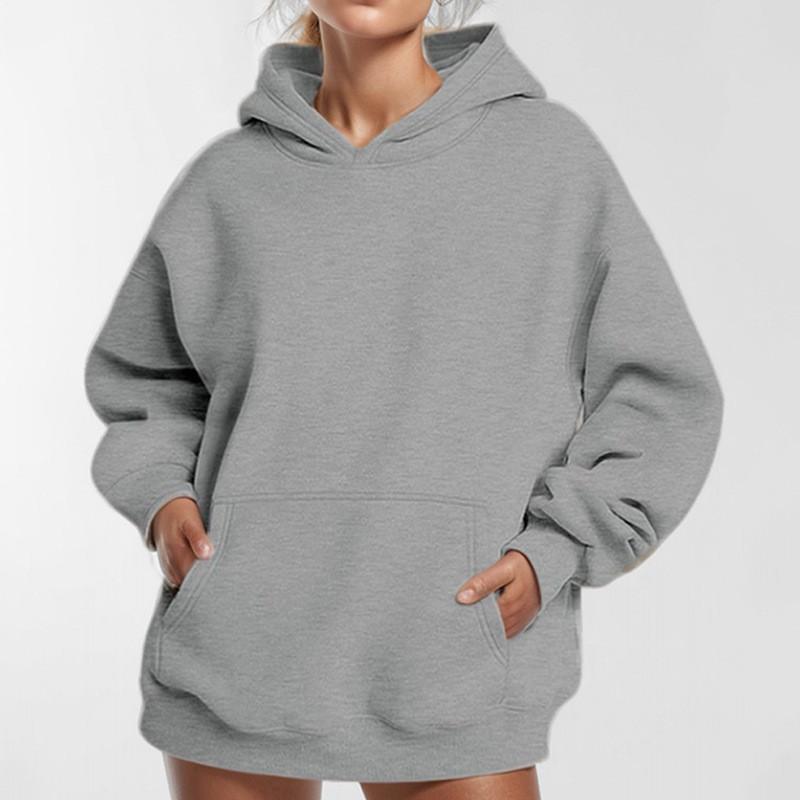 Womens Oversized Hooded Sweatshirt Long Sleeve Casual Loose Fit 2026 Style