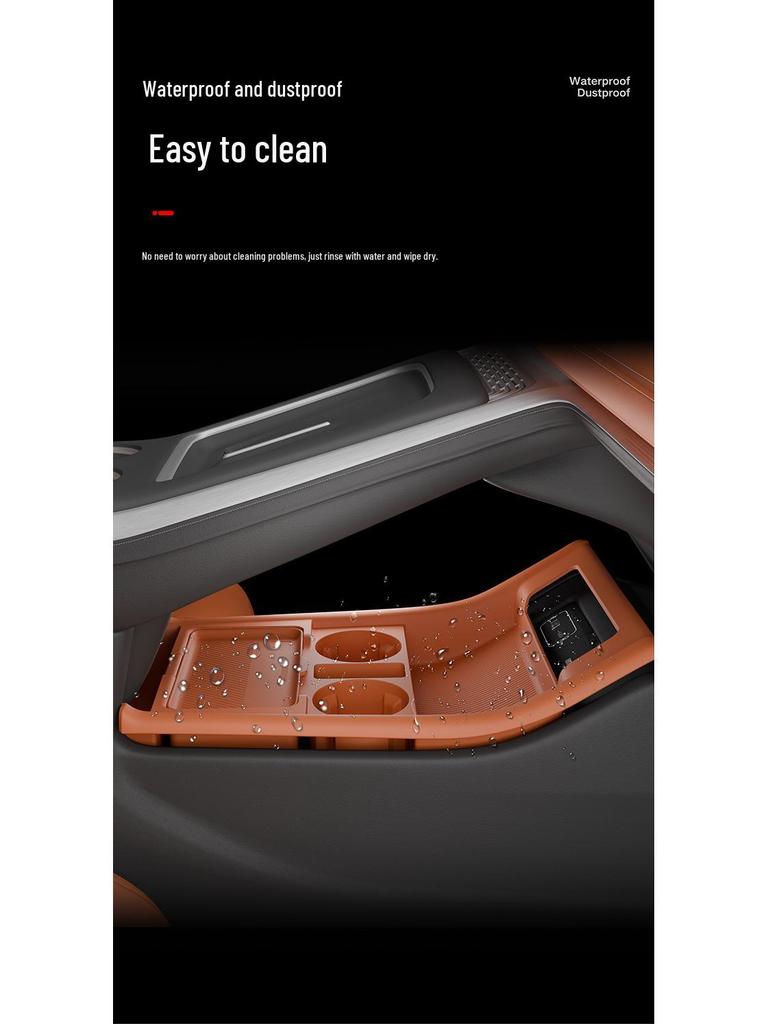 Xiaopeng G9 Center Console Silicone Storage Box and Glasses Holder