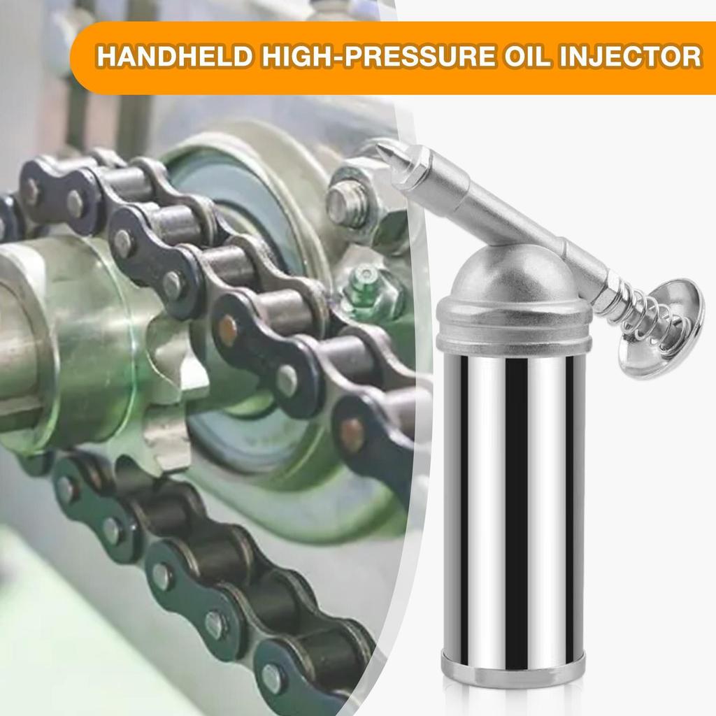 80cc Capacity 1000PSI Output Pressure Oiler Mini Grease Gun Hand Tools Machine Handheld High Pressure Oiler