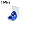 1-10 Pairs Noise Cancelling Silicone Earplugs Reusable Earplug with Rope Waterproof Swimming Rubber Ear Plugs Come with Box