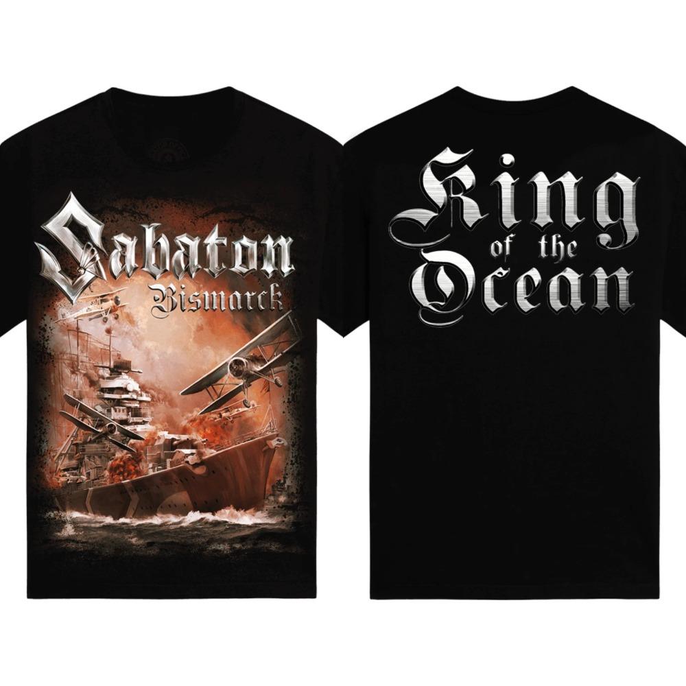 Nowe Gorące Oficjalne Koszulki Graficzne Sabaton Damskie Męskie Oversize Y2k T-shirt Zespół Heavy Metal Krótki Rękaw Damskie Męskie Wysokiej Jakości Koszulki