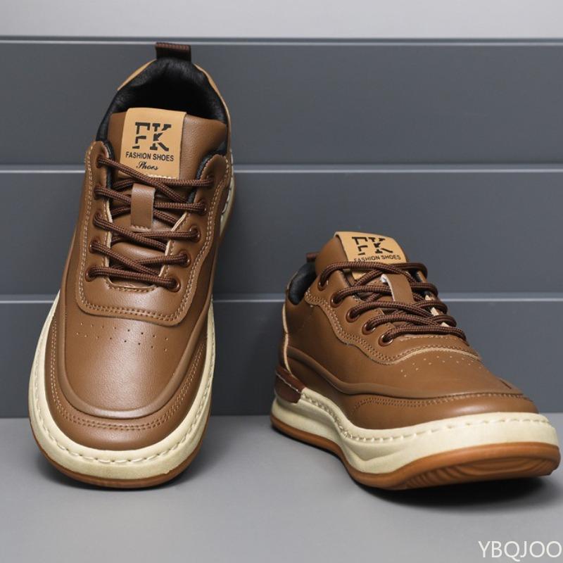 Men's casual shoes for spring autumn fashionable versatile breathable simple comfortable non slip flat sports board shoes