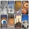 Arabische Muslimische Moschee Gebäude Handyhülle Für Samsung Galaxy S23 S21 FE S22 Ultra Note 20 10 S8 S9 S10 Plus S10e S20 FE Hülle