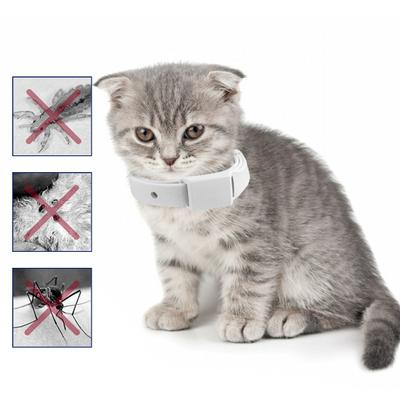 Yousheng 5Pcs Pet Collars Safe Ingredients Adjustable Quick Release Long-Lasting Effect Easy-wearing Puppy Collar Flea Tick Protection Neck Circle Pet