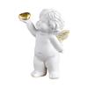 Resin Imitation Gypsum Heart-shaped Little Angel Desktop Ornament, Style Character Home Decoration Sculpture
