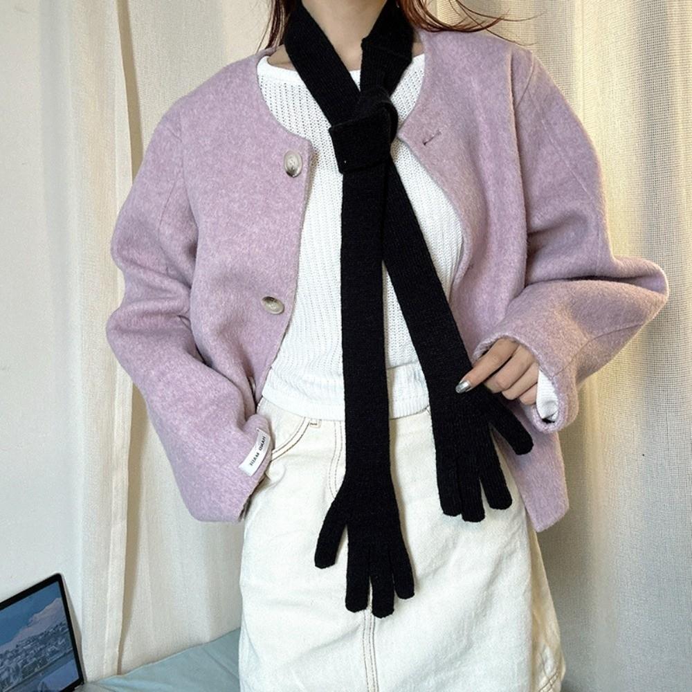 Lightweight Long and Thin Scarf Korean Style Creative Belt Trendy Little Palm Scarf  Spring Autumn