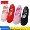Girls' Slip-On Ballet Shoes, Soft Sole for Yoga, Indoor Dance, and Folk Dance.