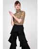 GREEDILOUS Checkerbird Chain Mook Neck Top