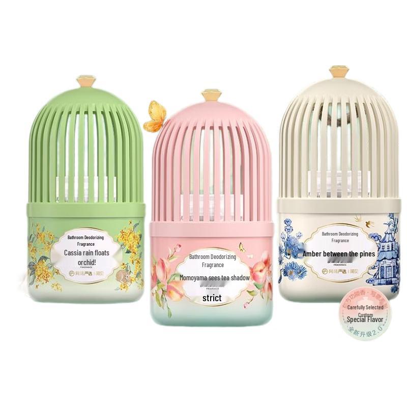 HANDUNYOU Bathroom Deodorizing Fragrance Diffuser 3-Pack
