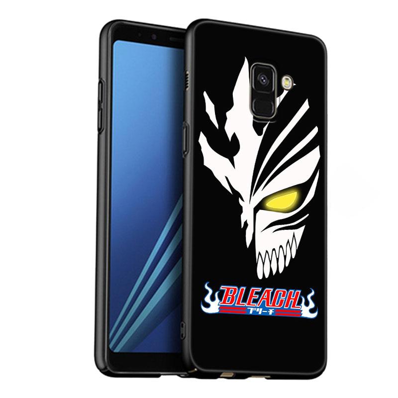 Anime BLEACHS Phone Case For Samsung Galaxy A01 A03 Core A04 E A02 A05 A10 A20 A21 A30 A50 S A6 A8 Plus A7 2018 Black Cover