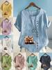 Women's Fashion Couple Bear Print Printing Shot Sleeve T-shirt Loose Cotton Shirt Casual Loose Summer Plus Size Blouse Tops