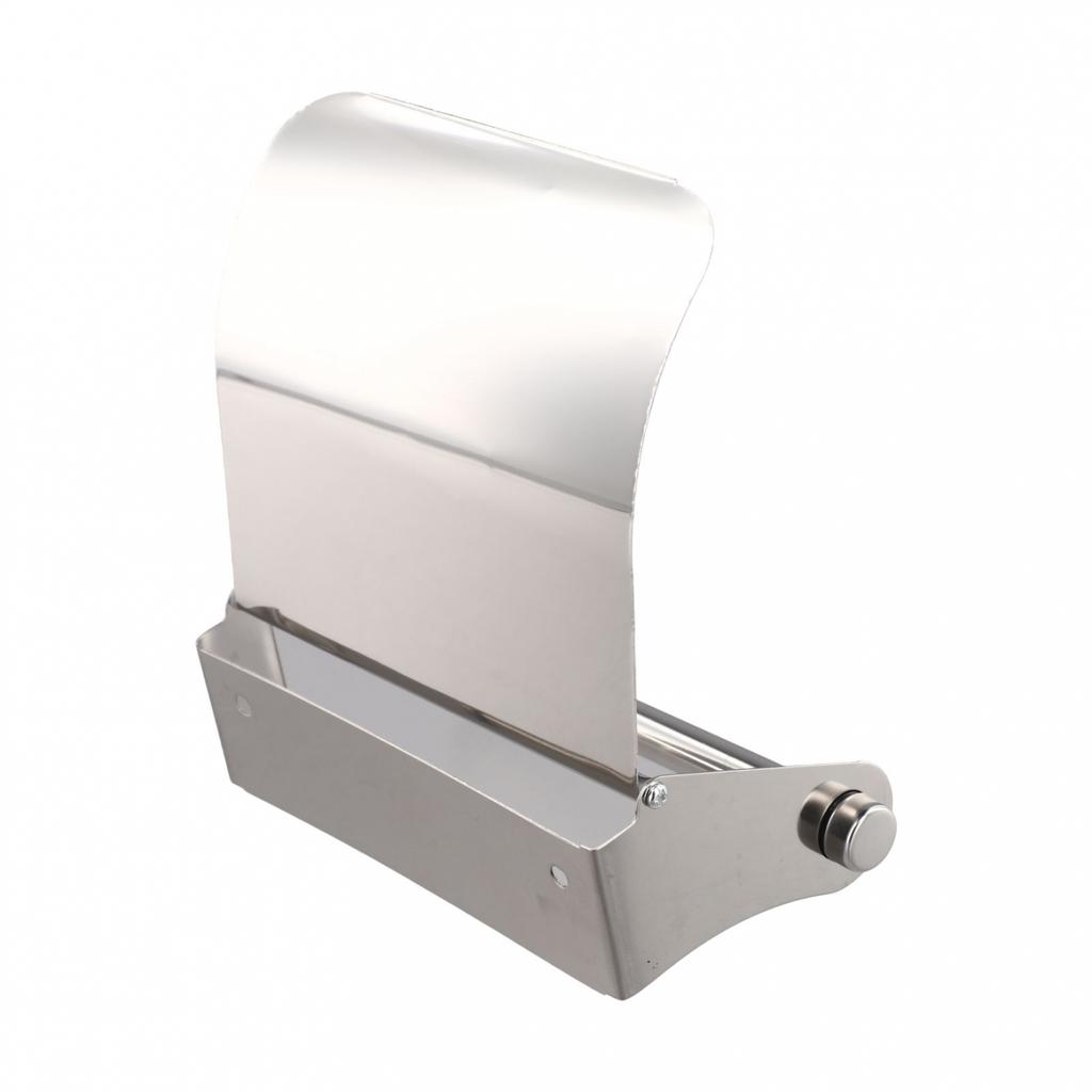 Cloakroom Wall Mounted Tissue Roll Holder Space Saving