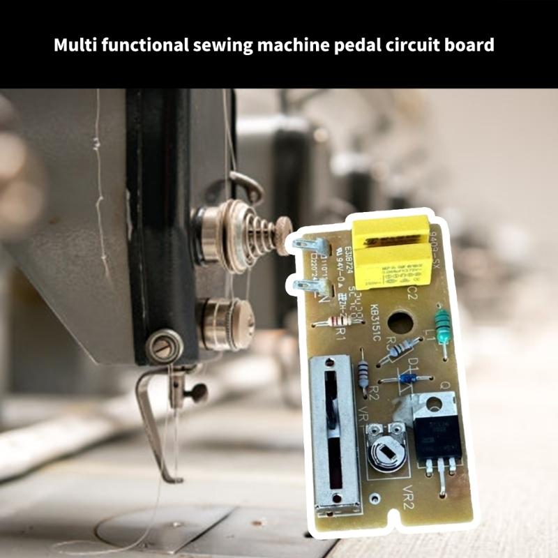 Pedal Circuit Board Replacement for Sewing Machine Foot Pedal Controller 220V Foot Control Pedal Circuit Board