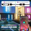 Smart LED Strip Lights, with Wireless Infrared Remote Control, Color Changing & Music Sync with App Control and Remote, USB Powe