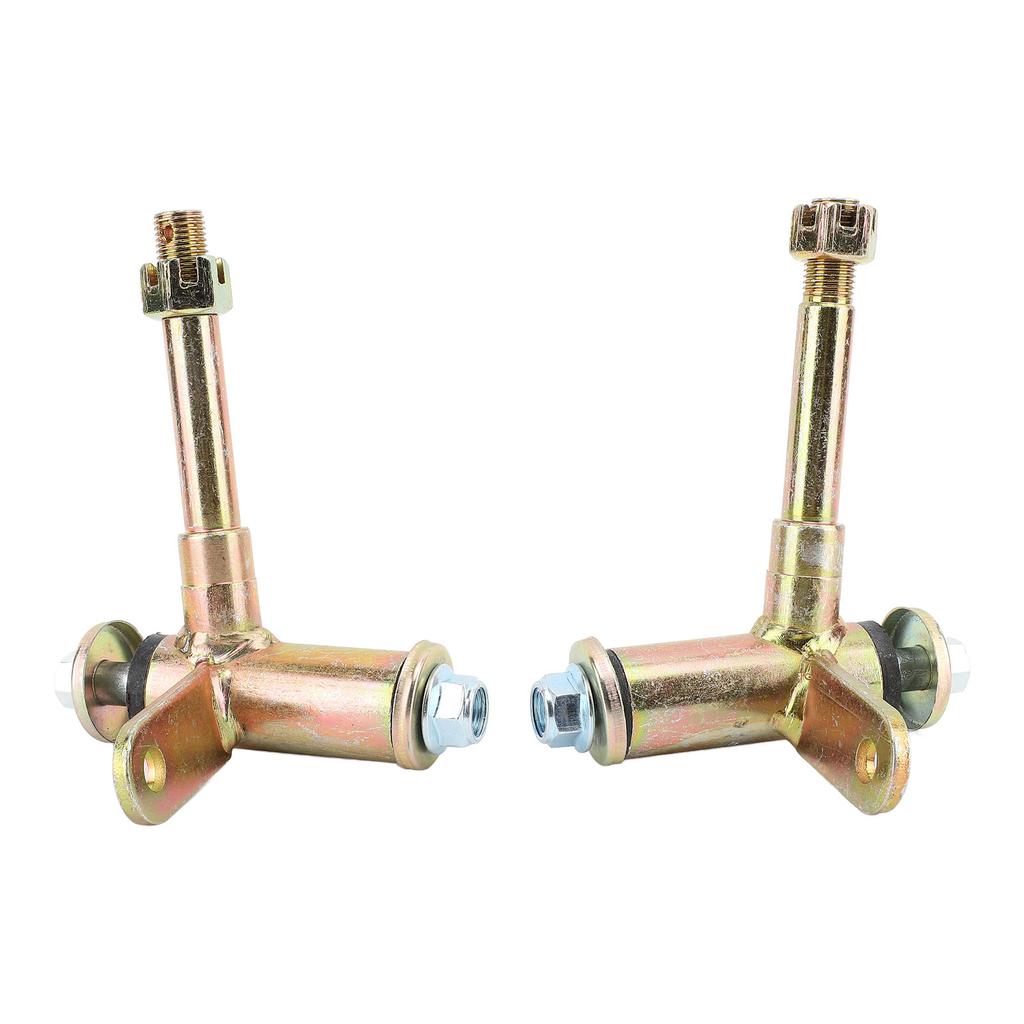 1 Pair Front Steering Strut Knuckle Spindle Metal Spindles Accessory Fit for 100CC To 250CC ATV Go Kart Quad Bike