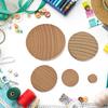 Unfinished Wooden Discs for Handmade Art Crafts Cutouts Ornaments Wedding Decors