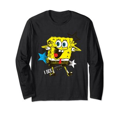 Tričko s dlouhým rukávem Spongebob SquarePants Spongebob See You