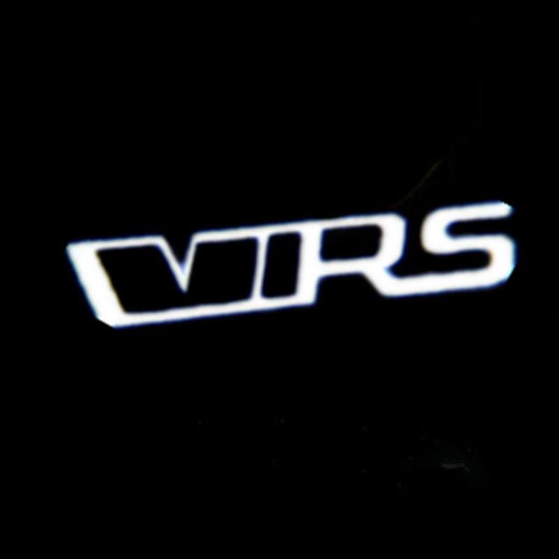 2PCS LED Auto DoorProjector Logo Světelná uvítací lampa pro VRS Octavia A5 2006 2007 2008-2013 Autopříslušenství Ghost Shadow