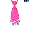 Abito 20Cm Cravatta Piccola Tinta Unita Doppio Strato Seta Imitata Corta Da Donna Cravatta Uniforme Scolastica Cravatta A Farfalla