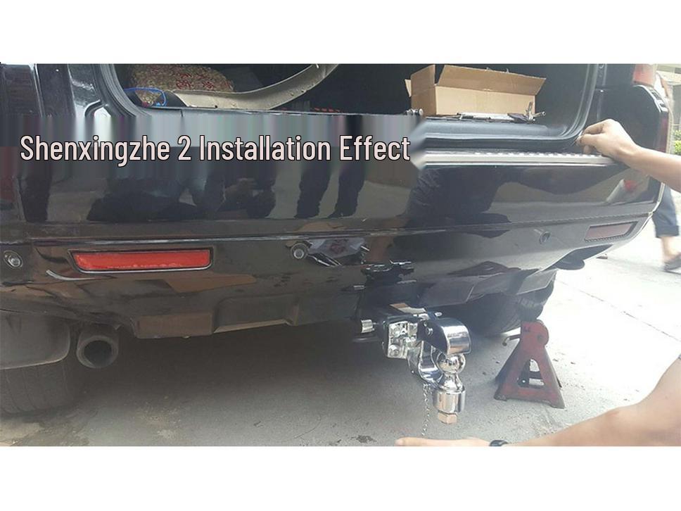 Mitsubishi Outlander Pajero V73 V97 Modified Rear Tow Hook & Bar