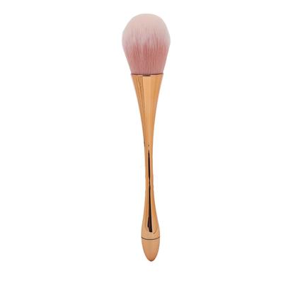 Nail Dust Cleaning Brush Soft Art Powder Removal Manicure DIY Tool for Makeup Beauty Rose Gold