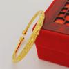 Langlebiges vietnamesisches Goldsand Open Star Armband – Eurovergoldeter Hochzeitsschmuck