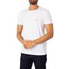 Tommy Hilfiger For Men Extra-fine Core Stretch T-shirt, White