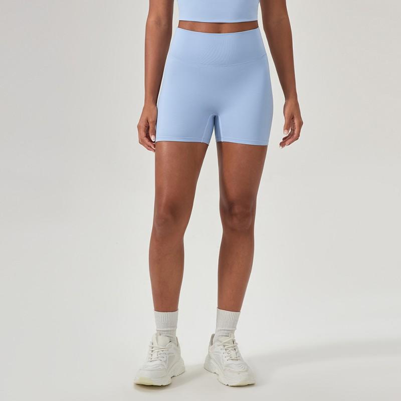 High Waist Seamless Yoga Shorts Women - Quick Dry Stretchy Workout Leggings With Butt Lift Effect