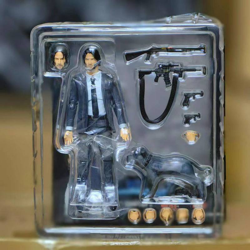 16CM John Wick Filmová Série Kloubové KO Akční Figurky Trendy Hračky Model Kit Stolní Ozdoba Dekorace Chlapecký Sběratelský Dárek