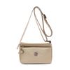 Small Square Bag Women's Lightweight Nylon Multi-Layer Shoulder Crossbody Bag