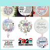 2020 A Year To Remember Christmas Pandemic Ornament Acrylic Circular Keepsake
