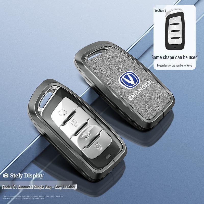 Changan Key Case: Compatible with CS75 Plus, CS55 Plus, CS35 Plus, Eado, Oshan X7, X5 Models