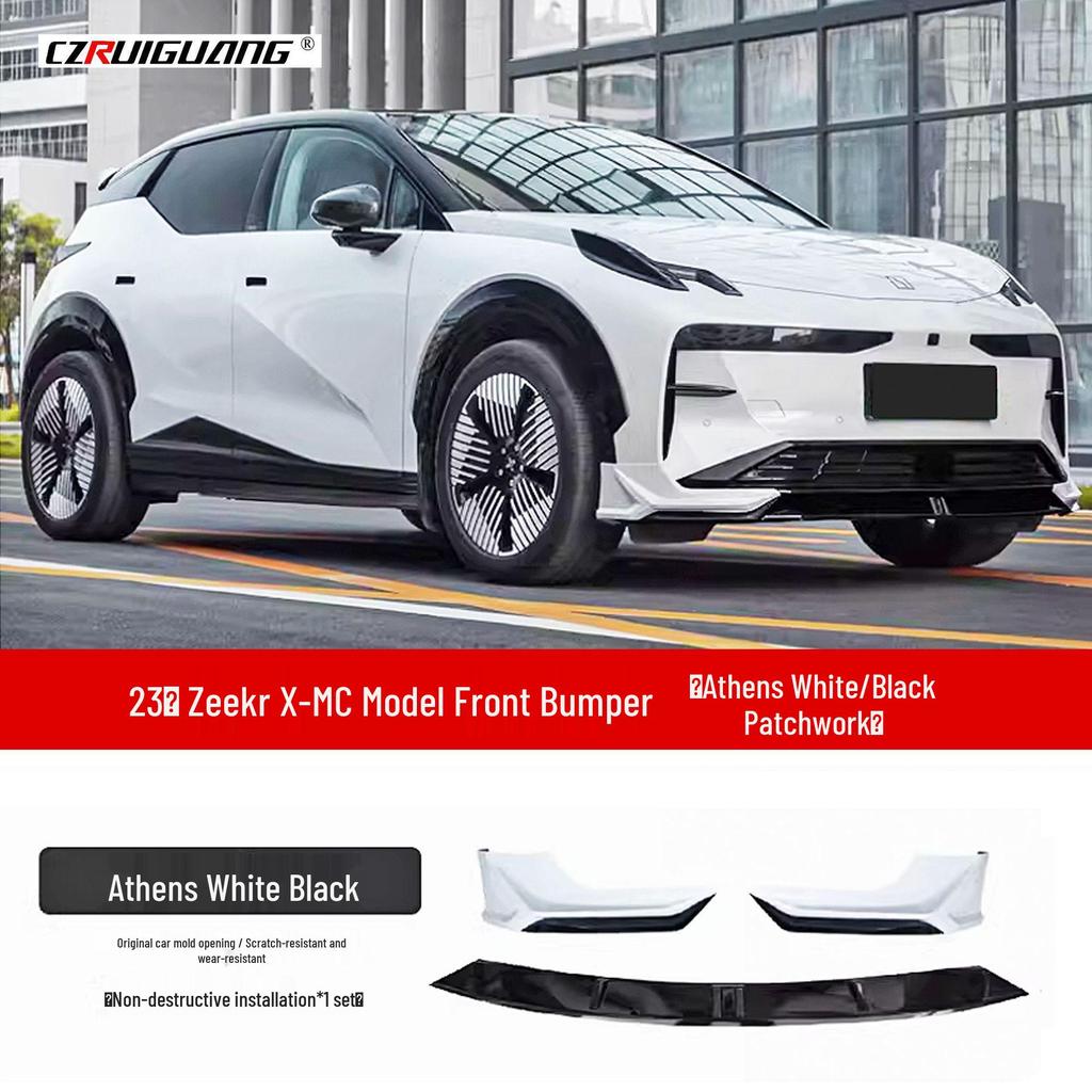 Zeekr X-MC 23 Body Kit: Front & Rear Splitters, Spoilers, Side Skirts, and Bumper Enhancements.