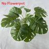 Leaf Realistic Monstera Party Decor Greenery For Home Table Wedding Gift