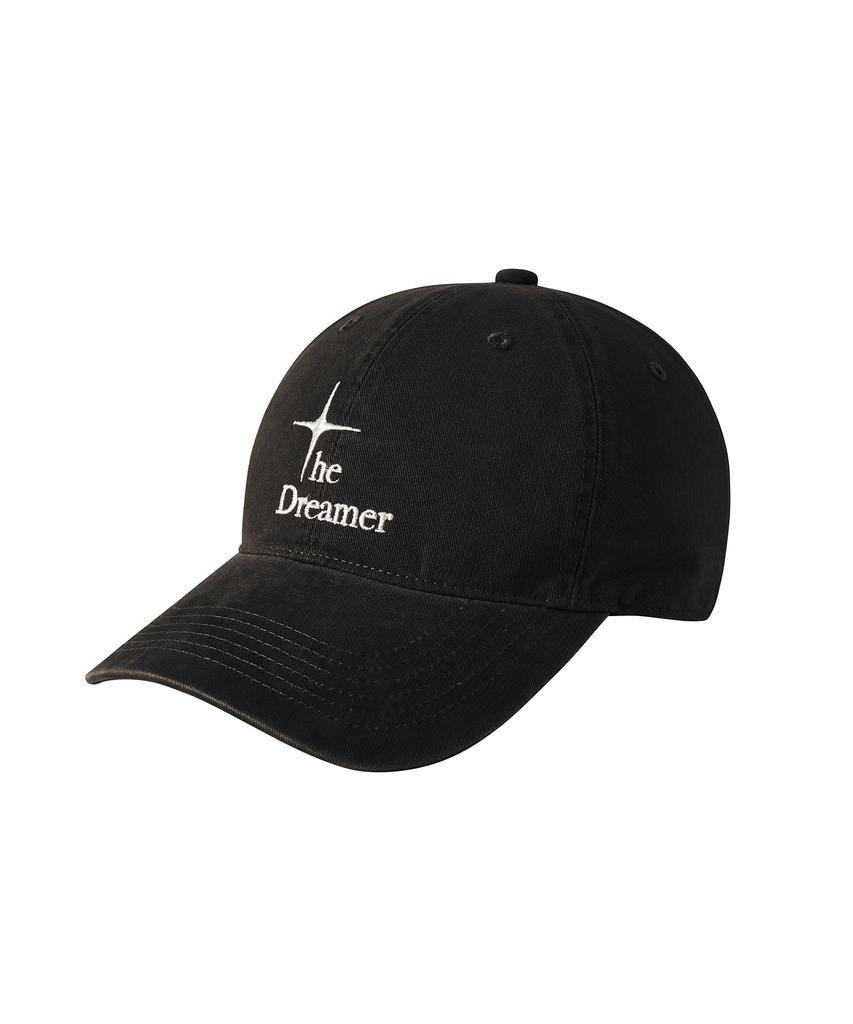 Deodeulimeo Washed Casual Logo Ball Cap - Black