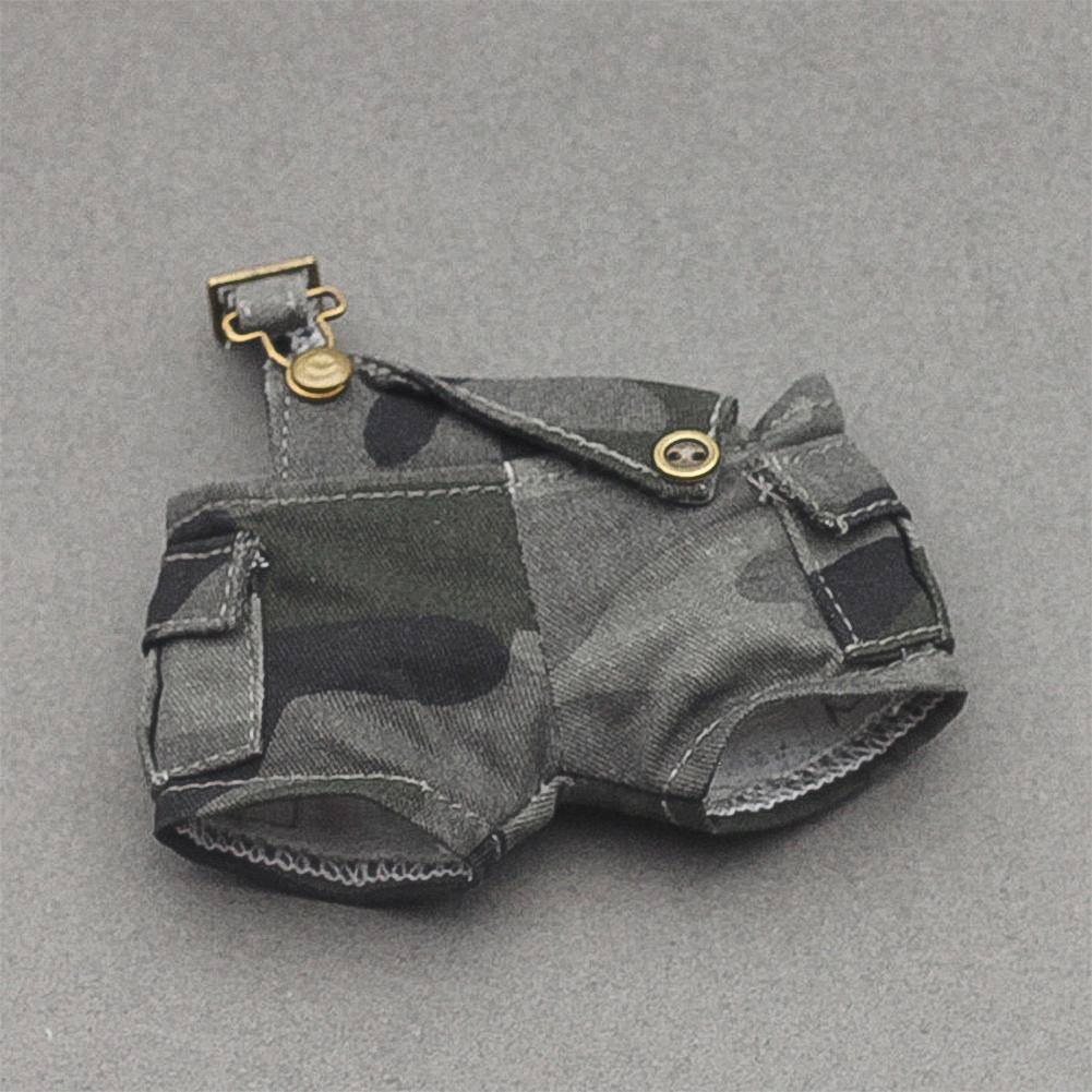 For 17cm Labubu Doll Clothes Fashion Clothes Overalls Doll Clothes Color Match Shorts Dolls Accessories Cute Decoration Little Clothes