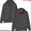 The North Face Reversible Tech Air Asphalt Size S Men's Hoodie, Stretch, Anti-Static, Gray/Mixed Charcoal,