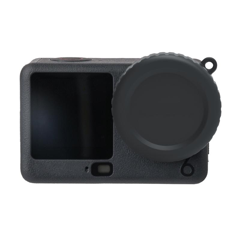 Precise Molded Silicone Lens Cap Cover for ACTION 6 Cameras Providing Shockproof Protections and Scratch Resistance