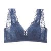 Manufacturer wholesale new vest lace bra without steel ring gathering small chest underwear comfortable thin cup