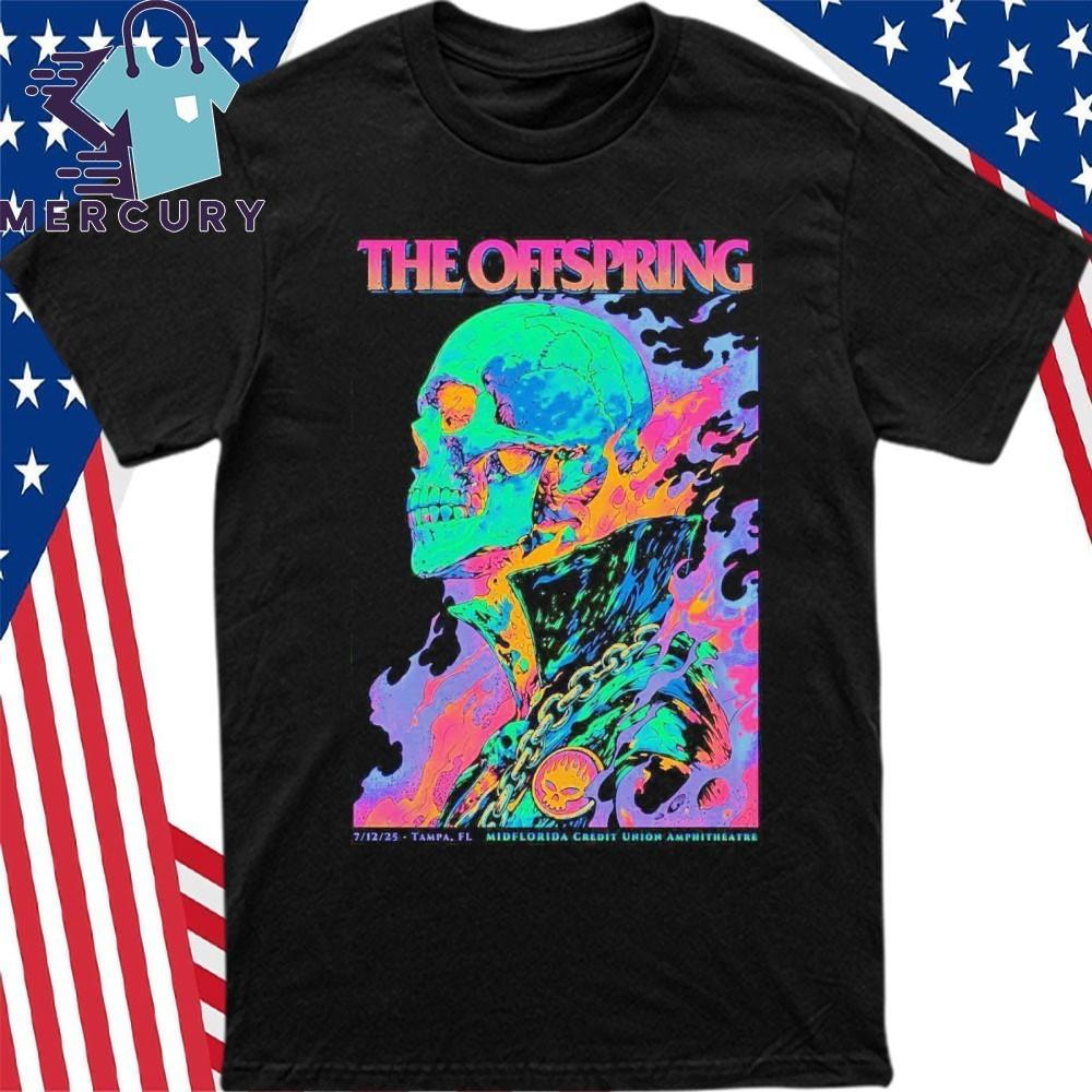 

The Offspring Jul 12 2025 In Tampa FL Shirt Unisex T-Shirt XXL